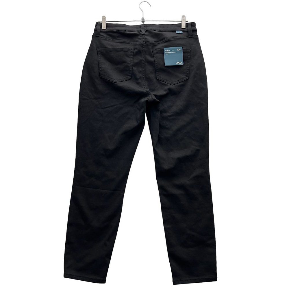 Jag Jeans Forever Black Viola High Rise Ankle Skinny Jeans Size 10/30 31x26 New - Picture 4 of 10